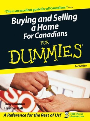 cover image of Buying and Selling a Home For Canadians For Dummies